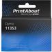 PrintAbout Huismerk 11353 Multipack (25 mm x 13 mm) 5 rouleaux geschikt voor Dymo