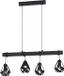 Eglo Townshend 7 Hanglamp - E27 - Zwart