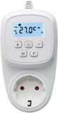 Quality Heating Elektrische verwarming thermostaat - stopcontact - programmeerbaar - wit