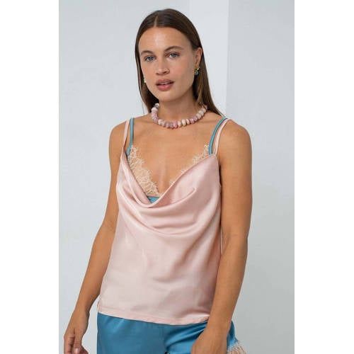 Noblesse Oblige Luna Top Beige Kant
