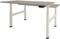 Schaffenburg Zit Sta Bureau - Duo Elektrisch 180x80 grijs -wit frame