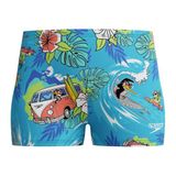 Speedo Learn To Swim Digital Allover Zwemboxer Blauw 3 Jaar Jongens