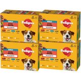 PEDIGREE DOGCARE Hondenvoer portiezakjes Chunks in gelei Adult 4 x 12 x 100 g