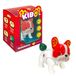Rocco Giocattoli Kibo Strawberry, interactieve Franse bulldog, voor kinderen vanaf 5 jaar, twee spelmodi