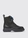 Camper Beetle Laceup Boots Chunky Sole Kids - Black Shoes
