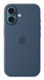 Apple iPhone 16 Silicone Case with MagSafe - Denim Blue