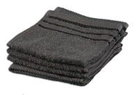 Gözze Zeepdoek set van 4, 100% katoen, 30 x 30 cm, Berlijn, chocolade, 101-0892-A2