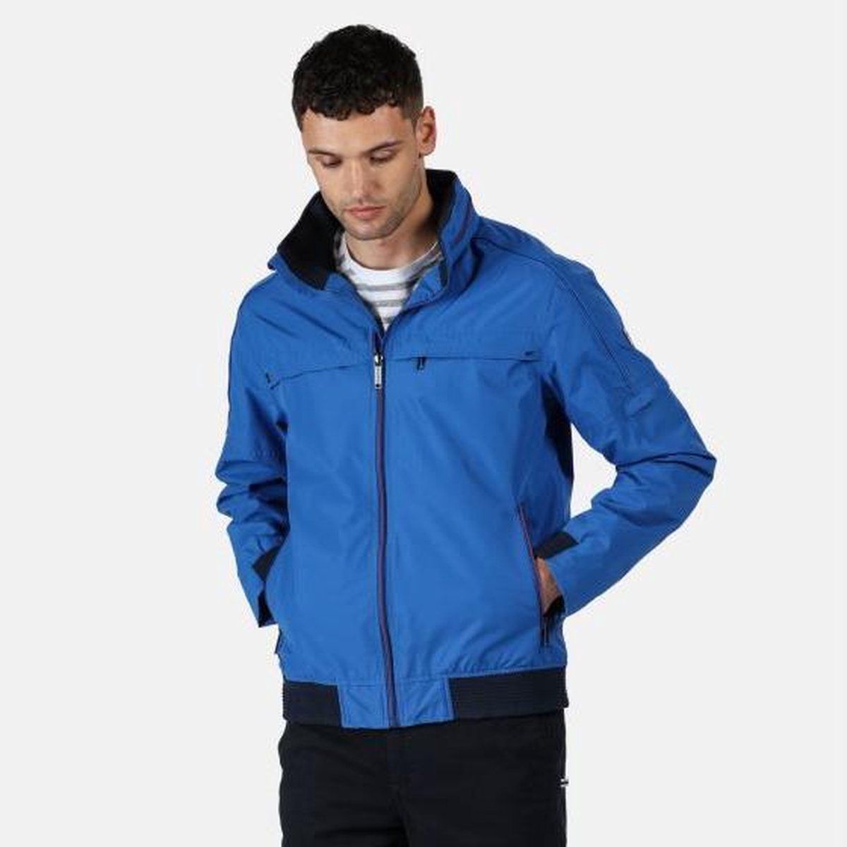 Regatta Montel Outdoor Jas Heren - Blauw - Waterdicht - Polyester