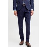 JACK & JONES PREMIUM super slim fit pantalon - donkerblauw