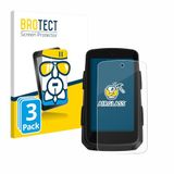 BROTECT Screenprotector 3 Stuks voor Hammerhead Karoo 3 Beschermglas transparant