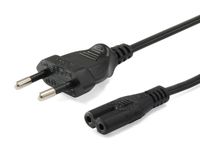 Equip 112161 Zwart 3 m Netstekker type C C7 stekker