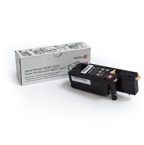 Xerox 106R02757 Toner Cartridge - Magenta - 1000 Pages - Compatible with Xerox WorkCentre 6025/6027, Phaser 6020/6022