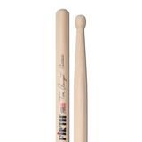 Vic Firth Corpsmaster® Signature Series Snare Sticks - Tom Aungst - American Hickory - Wood Tip