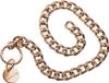Taboom Scala Statement Collar and leash Rose Gold Imitation Leather