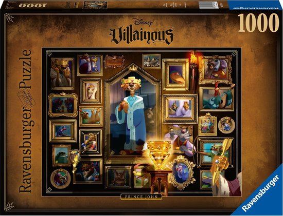 Ravensburger Disney Villainous: King John - 1000 stukjes Puzzel - 14+
