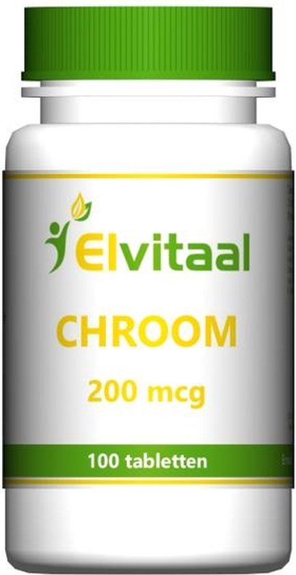 Elvitum Elvitaal Chroom 100 tab