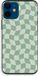 Case Company® - iPhone 12 mini Case - Grid Green - Bio-Degradable Phone Case - All-Around Protection