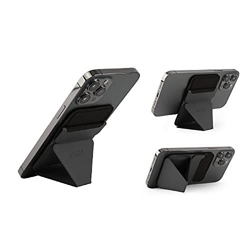 MOFT The First Snap-On Magnetic Stand & Wallet voor iPhone 12 (grijs)