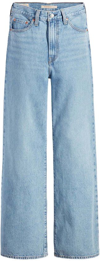 Levi's High Waist Wide Leg Jeans - Light Blue Denim