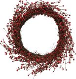 Everlands Krans foam d60cm rood
