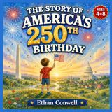 The Story of America's 250th Birthday: An Illustrated Picture Book for Curious Kids Ages 4–8 — Explore American History, Symbols & Celebrations