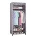 STORE.IT Textiler Camping stoffen vouwkledingkast, polyester, grijs, XXL, 50 x 80 x 175 cm, 5 stuks