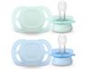 Philips Avent Ultra Start – BPA-vrije siliconen fopspeen (0-6 mnd) – Symmetrisch ontwerp – 2 stuks - SCF075/12