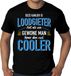 Bellatio Decorations Grote maten Deze kanjer is loodgieter net als een gewone man maar dan veel cooler t-shirt zwart voor heren - kado shirts - beroepen shirts - vaderdag shirts XXXXL