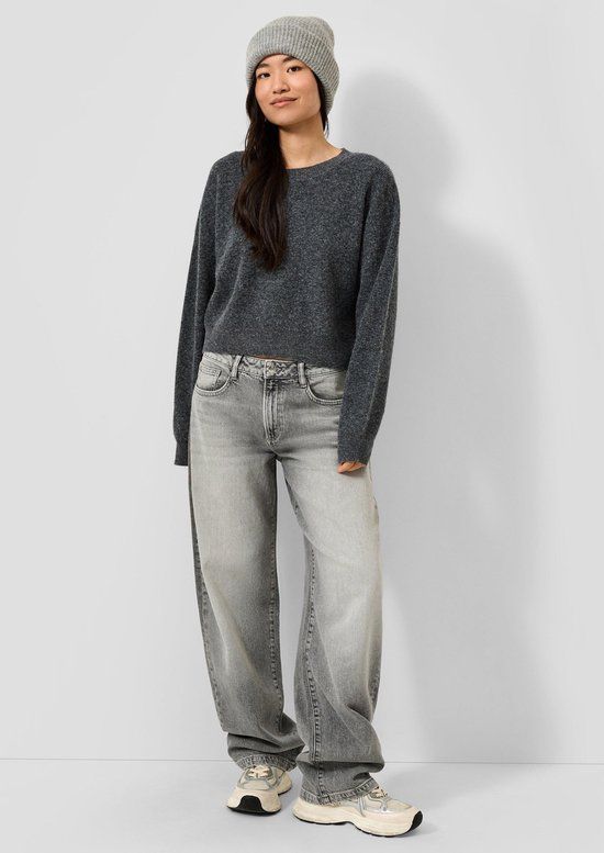 QS s.Oliver Jeans-Hose W42 X L32 Bootcut Fit Vrouwen Grijs