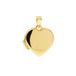 Lucardi Dames 9 karaat hanger hart medaillon - Hanger - 9 Karaat - Goudkleurig