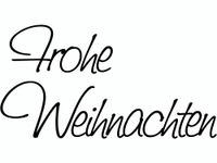 KnorrPrandell 1800401 - stempel - Vrolijk Kerstmis, 7 x 3,8 cm
