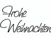 KnorrPrandell 1800401 - stempel - Vrolijk Kerstmis, 7 x 3,8 cm