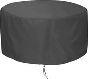 Wan GmbH Housse de brasero étanche 48 pouces - Noir - Coupe-vent et résistant aux UV