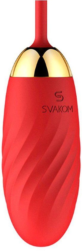 Svakom Ella - Vibrerend Ei - Rood