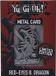 FaNaTtik Yu-Gi-Oh! Carte Métallique Dragon Rouge Yeux B. - Édition Limitée