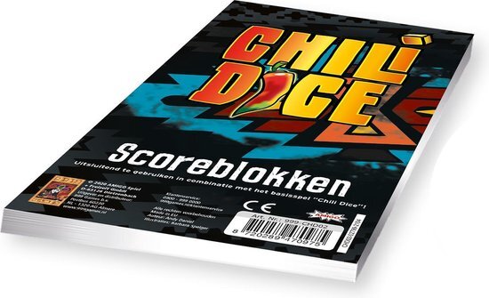 999 Games Chili Dice Scoreblokken (3 stuks)