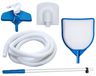 Summer Waves Nettoyeur de piscine, aspirateur de sol, aspirateur de piscine, kit de nettoyage de piscine avec manche télescopique, aspirateur de piscine, épuisette, sac à débris, kit de nettoyage de piscine, aspirateur de piscine, aspirateur pour piscine