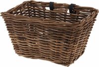 Stuntwinkel Rotan fietsmand (39x30x24cm) bruin