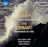 Outhere Naxos Janos Starker, Seattle Symphony Orchestra, Gerard Schwarz - Kodaly: Hary Janos Suite | Dances Of Galanta | Konzertstück For Cello (CD)