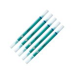 LAMY Ink-x 5-delige set inktwisser van kunststof met uitwispunt en correctiepunt - uitsluitend voor het wissen van koningsblauwe inkt