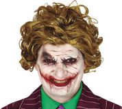 Fiestas Guirca Verkleedpruik Smiling Clown Synthetisch Blond - Blond