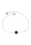 Gaya Leo E-Commerce Ltd. Gaya Bracelet 14 Karaat Koper Zilver Zwart 21 cm Vrouwen