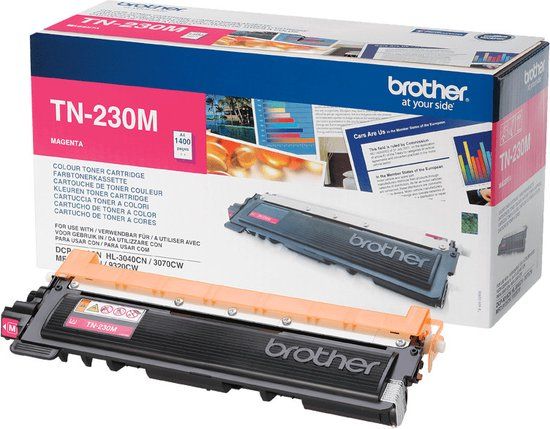 Brother TN-230M Magenta Toner Cartridge - 1400 Pages
