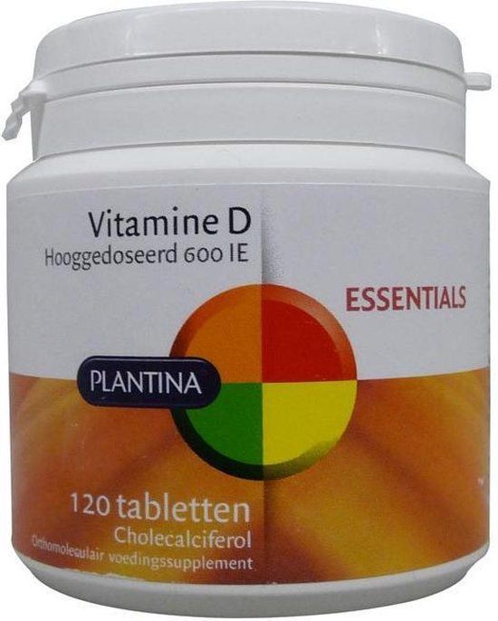 Plantina Vitamine D 600 IE - 120 Tabletten