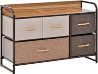 HOMCOM Stoffen Commode
