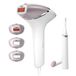 Philips Lumea IPL-ontharingsapparaat 8000-serie - ontharingsapparaat met SenseIQ-technologie, 4 opzetstukken en Satin Compact-pentrimmer, voor gebruik met snoer (model BRI949/00)