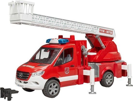 Bruder MB Sprinter Brandweer Met Licht En Geluid - 02673