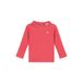 Babyface longsleeve met ruches - koraalrood