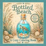 Bottled Beach Adult Coloring Book