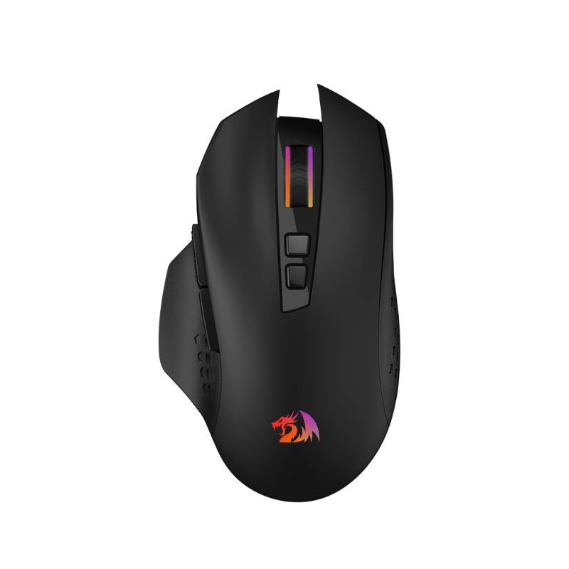 Redragon M656 MAX 3-modus draadloze gamingmuis 10000 DPI oplaadbare gamingmuizen 5 DPI-niveaus, 7 macroknoppen, RGB-achtergrondverlichting
